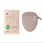 Green Fiber CARE 15 Double-sided Sponge Mitten, Beige