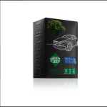 Green Fiber AUTO A5 dry cleaning Car towel for dry cleaning grey-blue - Image 5